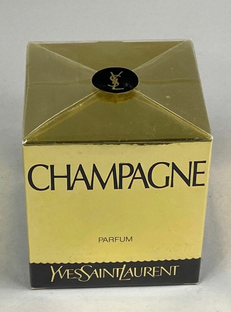 Yves SAINT LAURENT - Flacon de parfum "CHAMPAGNE" - 7.5 ml - Dans son emballage…