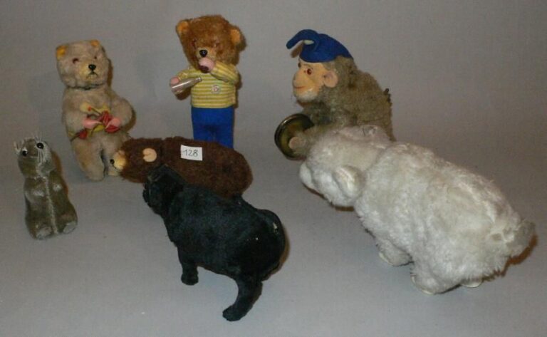 Ours en Peluche Miniatures (Trompette) - Figurines jouet
